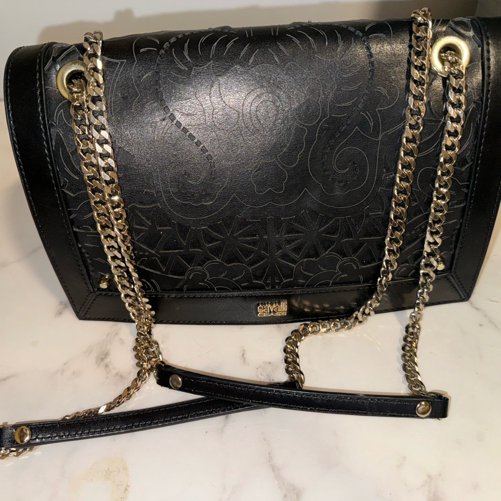 Authentic Cavalli Class shoulder bag